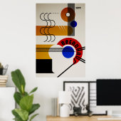 Breadhaus - Bauhaus Retro Vintage Poster de parodi (Bureau à domicile)