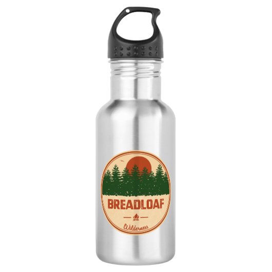 Breadloaf Wilderness Vermont Waterfles (Voorkant)