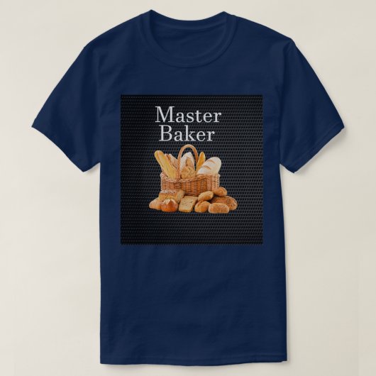 Breadmaking met Master Baker Design T-shirt (Design voorkant)