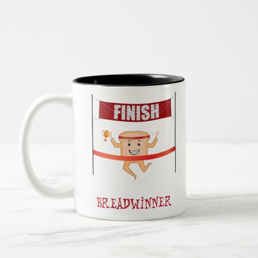 Breadwinnaar Tweekleurige Koffiemok (Links)