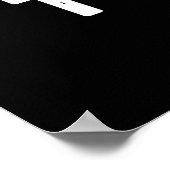 Bready to Jam Funny Bread Jam Pun Dark BG Poster (Hoek)