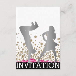 Break Dance School Dico Hip Hop Vip Roos Grey Kaart