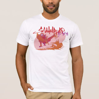 Break Dancing Samurai T-shirt