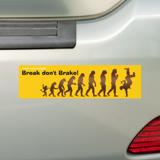 BREAK DANSE Drôle Stickers pare-chocs (En voiture)
