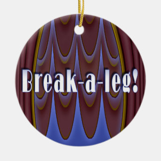 Break-een-been! Keramisch Ornament
