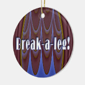 Break-een-been! Keramisch Ornament (Links)