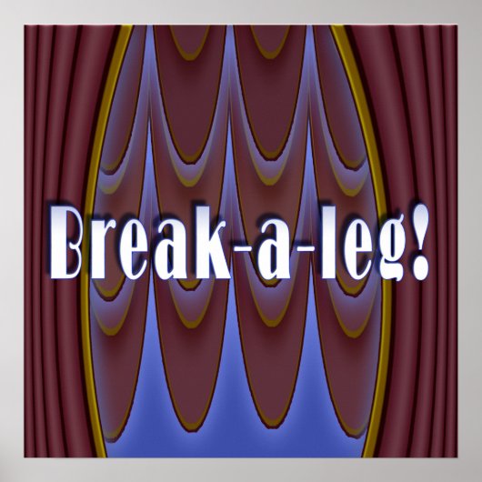 Break-een-been! Poster (Voorkant)