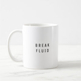 Break Fluid Funny Two-Tone Coffee Mok