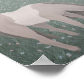 "Break Free" Carrouselpaardenafdrukken Poster (Hoek)