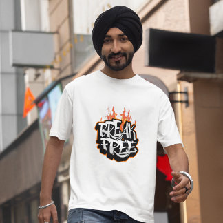 Break Free Graffiti Vlam T-Shirt