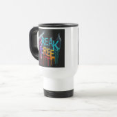 "Break Free" Travel Coffee Mug (Devant gauche)