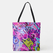 Break Out Star: Abstracte kunst Draagtas (Voorkant)