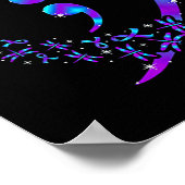 Break Stigma Save Lives Heart Semicolon Zelfmoord  Poster (Hoek)