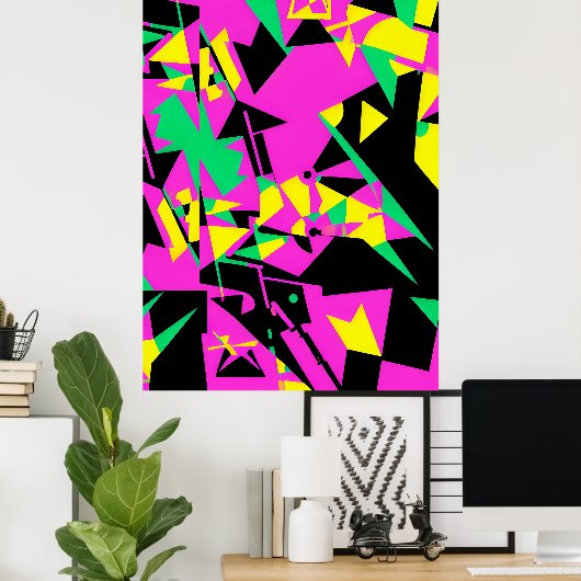 Break the Patterns of Your Predictability Poster (Thuiskantoor)