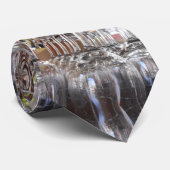 Breakbare glazen stropdas (Opgerold)