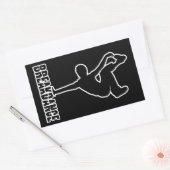 Breakdance aangepaste kleur stickers (Envelop)