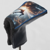 Breakdance ontmoet het universum golfheadcover (3/4 voorkant)