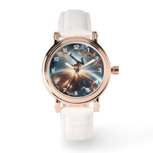 Breakdance ontmoet het universum horloge