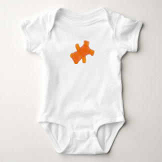 Breakdance Oranje Gummy Beer - Zoet & Cool Baby  Romper