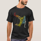 Breakdance Sillhouette Street Dance Breakdance 2 T-shirt (Voorkant)