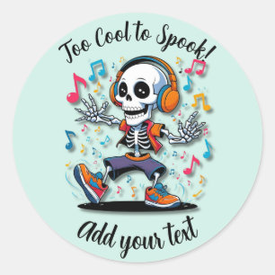Breakdance Skelet – Halloween Stickers