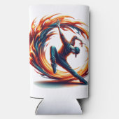 Breakdance straatbrand met stedelijke energie (Achterkant)