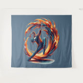 Breakdance straatbrand met stedelijke energie wandkleed (Voorkant (horizontaal))