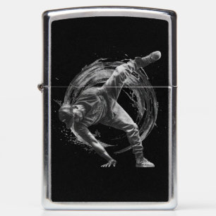 Breakdance Urban Style Monochrome Motion Art