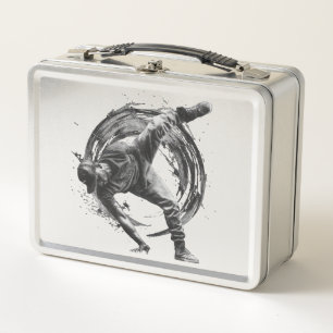 Breakdance Urban Style Monochrome Motion Art