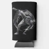 Breakdance Urban Style Monochrome Motion Art (Achterkant)