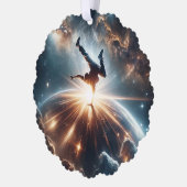 Breakdancer in actie, Ai, Actie in de Galaxy Ornament Kaart (Links)