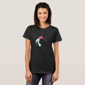 Breakdancing B-meisje T-shirt (Voorkant volledig)