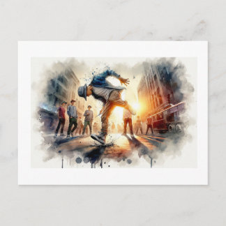 Breakdancing in the City, Briefkaart