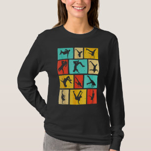 Breakdancing Vintage Hip Hop Cool Breakdanser T-shirt