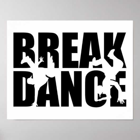 Breakdans Poster (Voorkant)