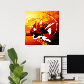 Breakdans Poster (Thuiskantoor)