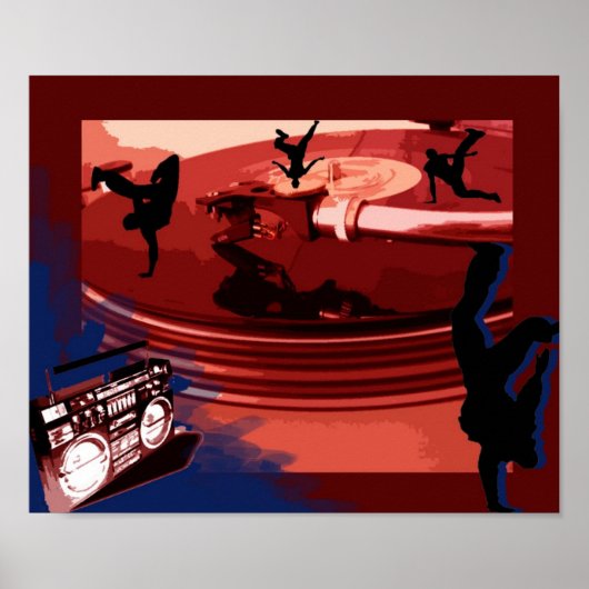 Breakdans Poster (Voorkant)