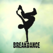 Breakdans Raamsticker (Vel 3)