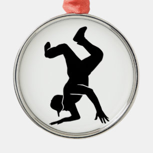 Breakdansen Metalen Ornament