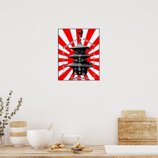 Breakdanspagode van het Poster van het Succes (Keuken)