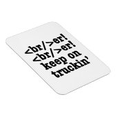 breaker! breaker! Keep on truckin' / HTML-code Magneet (Rechterzijde)