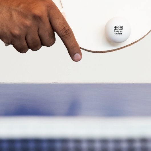 breaker! breaker! Keep on truckin' / HTML-code Pingpongballen (Peddel)