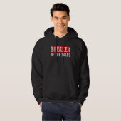 BREAKER OF THE RULES Funny Hoodie (Voorkant volledig)
