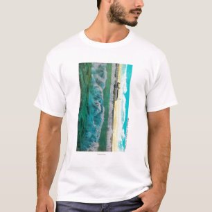 Breakers aan Long Beach, Californië T-shirt