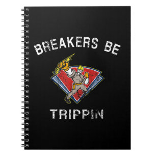 Breakers zijn trippin elektricien Hvac Humor Notitieboek