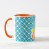 Breakfas Gingham Mok (Links)