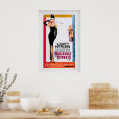 Breakfast At Tiffany's Movie Poster Restored (Cuisine)