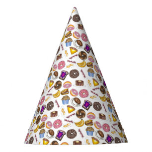 Breakfast Brunch Food Bagel Donut Toast Eggs Bacon Feesthoedjes