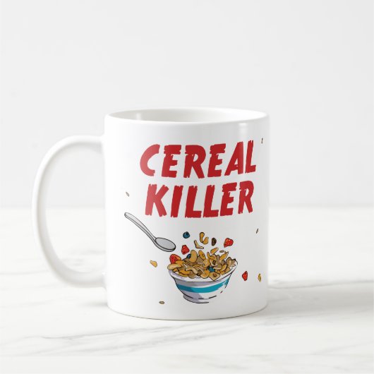 Breakfast Cereal Killer Koffiemok (Links)
