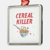 Breakfast Cereal Killer Metalen Ornament (Links)